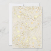 Invitation Boho Floral Terracotta Mariage (Dos)