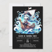 Invitation Boho Fun Pirate Anniversaire (Devant)