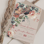 Invitation Boho Garden Floral Sweet 16 Anniversaire Champagne<br><div class="desc">Vivez une soirée d'élégance et de beauté en vous invitation pour célébrer une grande fête Sweet 16. Éblouissez dans une nuit ornée de jolis motifs floraux de jardin peints qui évoquent le charme jeune et le raffinement. Immergez-vous dans une ambiance spectaculaire conçue pour vous, une soirée où vous êtes la...</div>