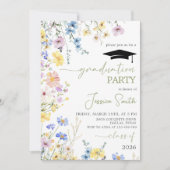 Invitation Boho Garden Photo Graduation Invite 2026 (Devant)