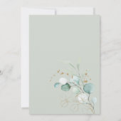 Invitation Boho Green Eucalyptus Sweet 16 (Dos)