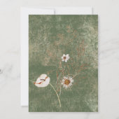 Invitation Boho Green Floral Grass Bridal Brunch (Dos)