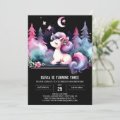 Invitation Boho Happy Horse Anniversaire (Debout devant)