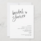 Invitation Boho Heart Fête des mariées Party E100 (Devant)