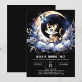 Invitation Boho Kids Tiger Anniversaire (Devant / Derrière)