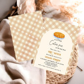 Invitation Boho Little Cutie Pie Thanksgiving Baby shower