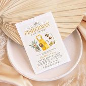 Invitation Boho Little Fisherman Est En Route Baby shower