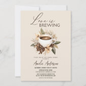 Invitation Boho Love brasse la Fête des mariées (Devant)