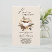 Invitation Boho Love brasse la Fête des mariées (Debout devant)