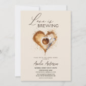 Invitation Boho Love brasse la Fête des mariées (Devant)