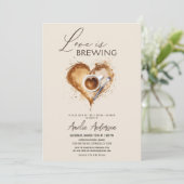 Invitation Boho Love brasse la Fête des mariées (Debout devant)