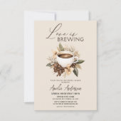 Invitation Boho Love brasse la Fête des mariées (Devant)