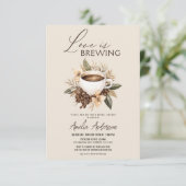 Invitation Boho Love brasse la Fête des mariées (Debout devant)