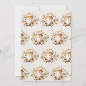 Invitation Boho Love brasse la Fête des mariées (Dos)