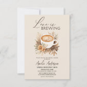 Invitation Boho Love brasse la Fête des mariées (Devant)