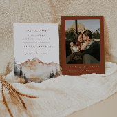 Invitation Boho Mariage Extérieur Enregistrer La Date