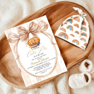Invitation Boho mignon petite tarte sur le chemin baby shower