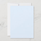 Invitation Boho Minimalist Voici le jeu de Bingo Son Baby Bin (Dos)