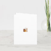 Invitation Boho minimaliste Vases Mariage plié (Dos)