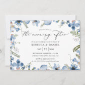 Invitation Boho Moderne matin après Brunch Mariage (Devant)