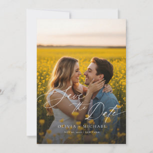 Invitation Boho moderne QR Code photo mariage Enregistrer la