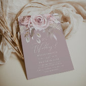 Invitation Boho moderne tendance Dusty Rose Blush Mariage