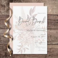 Boho Neutral Bouquet floral doux Brunch nuptial