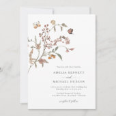 Invitation Boho Neutral Mariage (Devant)