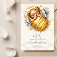 Boho Nous Pouvons Bearly Wait Baby shower