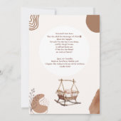 Invitation Boho Nursery Baby Boy Muslim Newborn Aqiqah Aqeeqa (Dos)