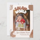 Invitation Boho Nursery Baby Boy Muslim Newborn Aqiqah Aqeeqa (Dos)