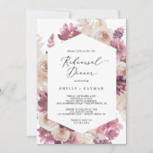 Invitation Boho Pampas Dîner De Répétition En Herbe (Devant)