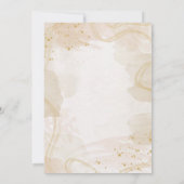 Invitation Boho Pampas Grass Desert Anniversaire Beige (Dos)