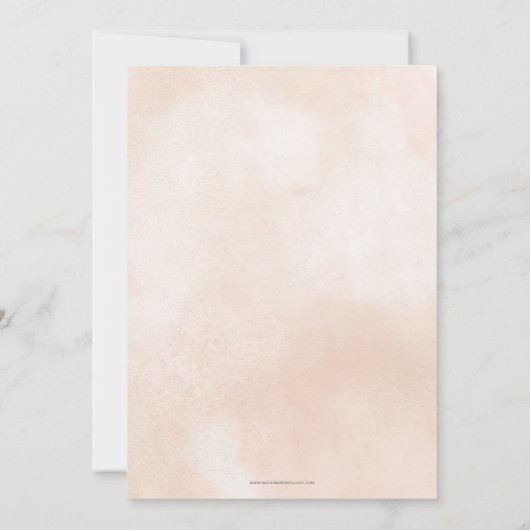 Invitation Boho Pampas Parties scintillant Mariage Fête des m (Dos)