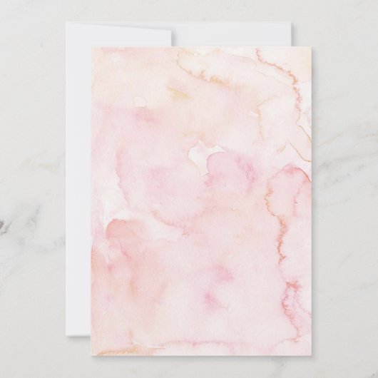 Invitation Boho Pink Bow Mère's Day Cupcake Brunch (Dos)