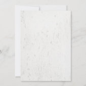 Invitation Boho Pink Floral Digital Fête des mariées Party (Dos)