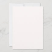 Invitation Boho Pink Floral Mariage (Dos)