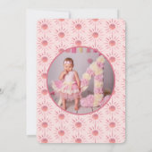 Invitation Boho Premier Voyage Autour Du Soleil 1Er Anniversa (Dos)