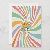 Invitation Boho premier voyage autour du soleil anniversaire  (Dos)