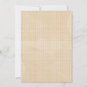 Invitation Boho Premier Voyage Autour Du Soleil Premier Anniv (Dos)