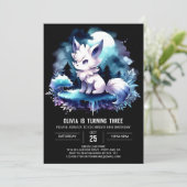 Invitation Boho Printemps Wolf (Debout devant)