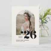 Invitation Boho Promotion 2025 Arche Photo de remise des dipl (Debout devant)