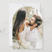 Invitation Boho Purple Lilac Aquarelle Mariage Floral (Dos)