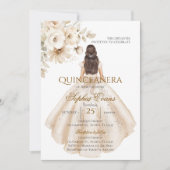 Invitation Boho Quinceanera (Devant)