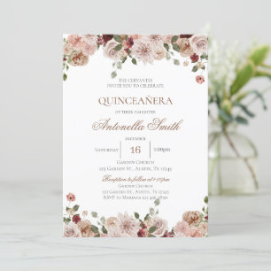 Invitation Boho Quinceanera