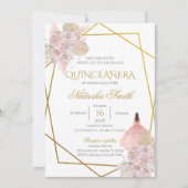 Invitation Boho Quinceanera (Devant)