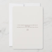 Invitation Boho Rainbow Baby shower Terre Genre Neutre (Dos)