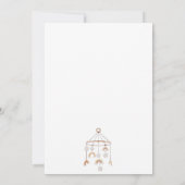 Invitation Boho Rainbow Mobile Baby shower par Mail Greenery (Dos)