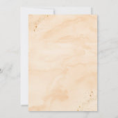 Invitation Boho Rainbow Pink Gold Anniversaire (Dos)