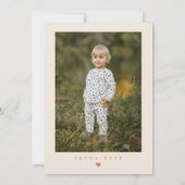 Invitation Boho Rainbow Un Premier Anniversaire (Dos)